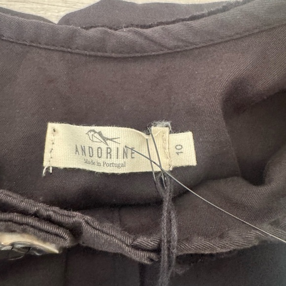 Andorine Girls Upscale Boutique Black Layered Dress NWT Size 12 - Picture 7 of 10